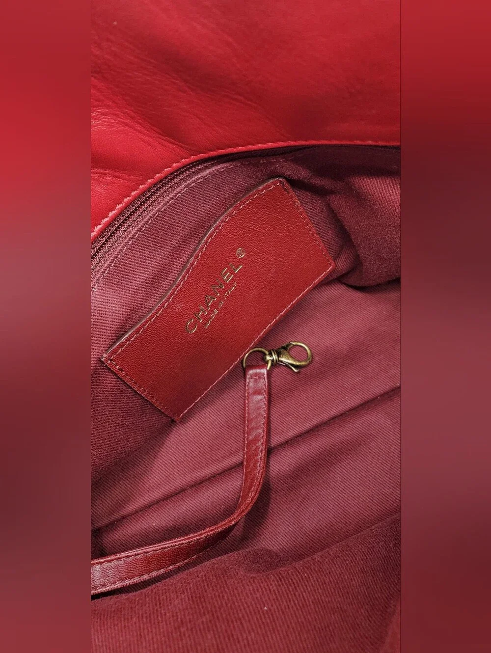 Chanel 2011 Lambskin Quilted Medium Just Mademoiselle.